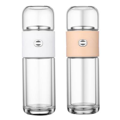 China Hot Selling Colorful Wholesale Elegant Glass Viable Crystal Water Bottle Of Water for sale