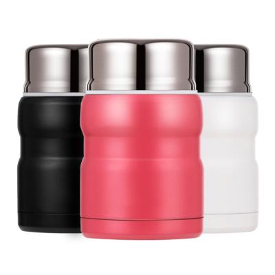 China PORTABLE Designer Double Wall Stainless Container Steel Flask Thermal Hot Food Flask for sale