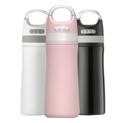 China New Sustainable Fashionable Reusable Double Walled Stainless Steel Music Water Drink Bottle for sale