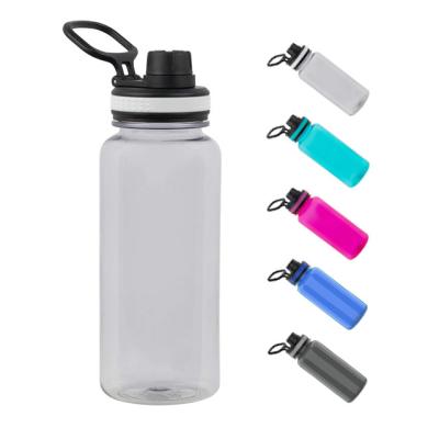 China Viable Tritan Non BPA Sports Logo Kid Food Grade Plastic 32oz Custom Bottle For Tour for sale