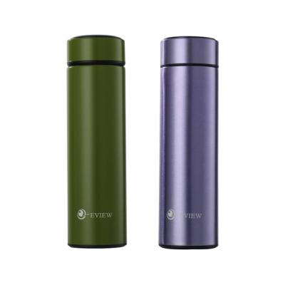 China Sustainable Safe And Hygienic Easy To Firmly Clean Luxury Smart Lock Temperature Water Bottle for sale