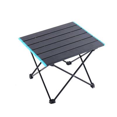 China Modern Mini Desk Portable Aluminum Alloy Outdoor Table Camping Folding Table Folding Table For Fishing Picnic Gardern for sale