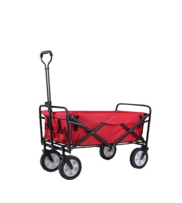 China Easy-Carry Portable Folding Cart Heavy Duty Portable Folding Cart for Fishing Garden Beach Cart Hand Truck Outdoor Hand Carts and Carts for sale