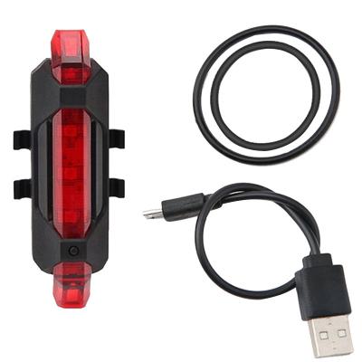 China USB Bike Tail Light Scooter Headlight Bike Tail Light USB Bike Accessories Scooter Fill Light 4 Warning Modes Headlight Back Turn Signal Safety recycling for sale