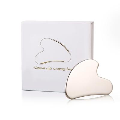 China Wrinkle Remover Stainless Steel Gua Sha Gold Butterfly Gua Sha Scratching Stainless Steel for sale