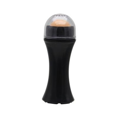 China Comfortable Volcanic Stone Volcanic Oil Roller Natural Oil Control Absorbing Facial Roller for sale