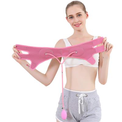 China Beauty Care Elastic V Shape Massager Face Slimming Belt Jugular For Double Face V Line Slimming Device Face Slimming for sale