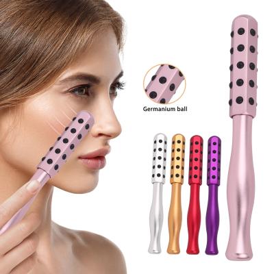 China Anti-Puffiness Face Massage Roller Beauty Germanium Roller Facial Germanium Roller for sale