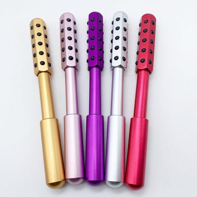 China Anti-puffiness tightening products face massager beauty equipment germanium face massage roller for face for sale