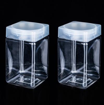 China Factory Sale High Sealed Direct Square 300/350/400/450/500/550ML Pet Plastic Bottle for sale