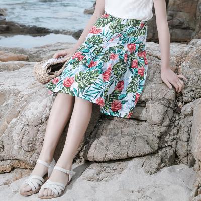 China New Design Children's Bust Skirt Summer Sales Girls Anti-wrinkle Beach Hot Wind Skirt for sale