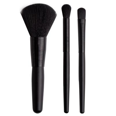 China Concealer Private Label Professional Brush Make Up Brush Set Cosmetic Tools Soft Hair Black Customized Makeup Brush for sale