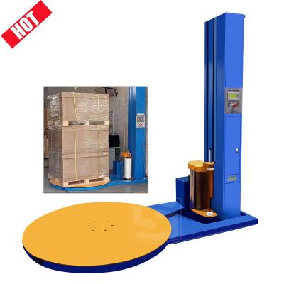 China Automatic Food Turntable Pallet Wrapping Machine Pallet Stretch Wrapping Machine for sale