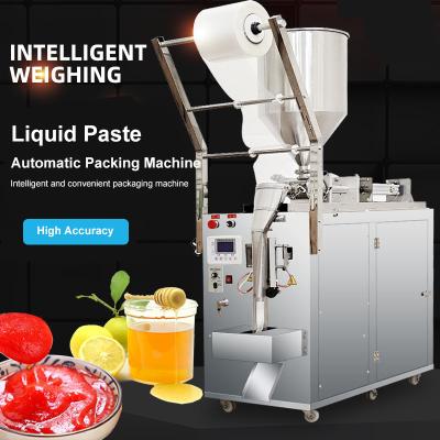 China Automatic Multifunctional Automatic Chili Garlic Tomato Sauce Gel Pouch Packing Machine Freeze Filling and Sealing Machine for sale