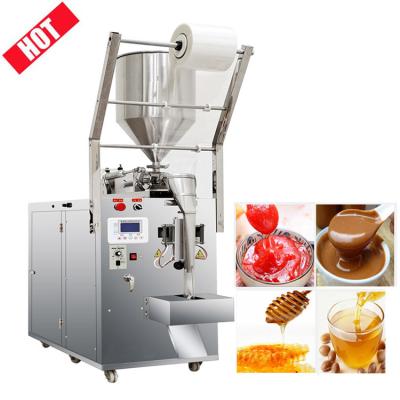 China Multifunctional Automatic Ketchup Honey Peanut Butter Pouch Filling and Pouch Packing Machine Automatic Packing Machine for sale