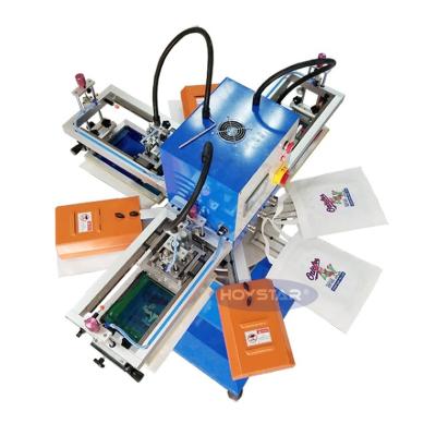 China Cheap hotels a small 3 color silk screen printing machine for label for sale