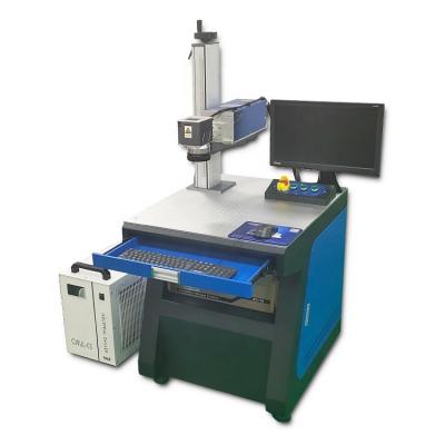 China Desktop Type Hot Sale 3W 5W UV Laser Marking Machine Glass And Metal Water Cooling Marking Laser for sale