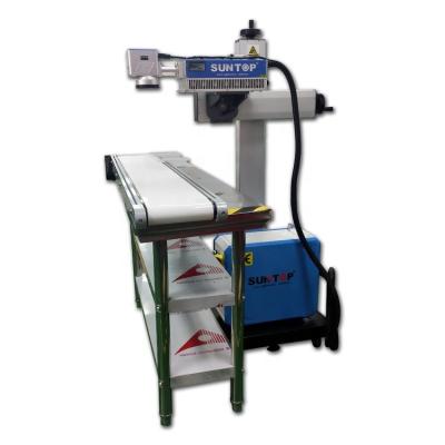 China Air Cooled High Speed ​​Production Line Driving Online UV Laser Marking Machine for sale