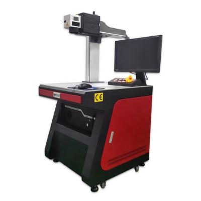 China Laser Marking Easy Operation Desktop 3D Fiber Laser Marking And Engraving Machine Dynamic Focusing for sale