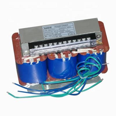 China Power 380v to 130v 3 phase voltage transformer / dry power isolation transformer zu verkaufen