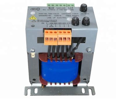 China Power Customized 1100VA 380v To 110v 220v Rectifier Control Isolation Step Down Transformer for sale