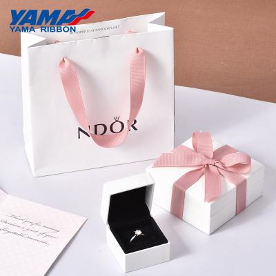 China YAMA High Tenacity New Arrival 16/19/25/38MM Excellent Quality 16/19/25/38MM Grosgrain Ribbon Interlacing Gift Wrapping for sale