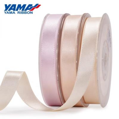 China Double Face Yama Factory Fancy Polyester Ribbon 9-38mm Taffeta Edge Ribbon for sale