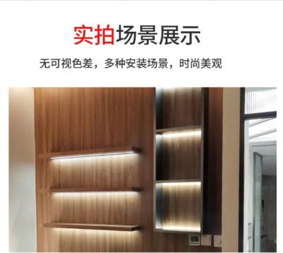 China Elegante 3500K 12V luz de gabinete moderno con interruptor táctil y carcasa de aluminio en venta