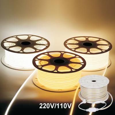 China Alta tensión 110V 220V Interior exterior resistente al agua IP65 LED Cob Lámparas de banda para centros comerciales Decoraciones para el hogar en venta