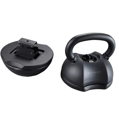 China 13.6KG Adjustable 30lb Rubber Coated Adjustable Kettlebell for sale