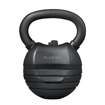 China 30LB Universal 13.6KG Rubber Coated Adjustable Kettlebell for sale