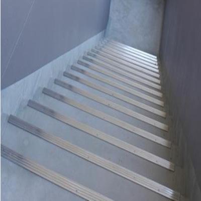 China Modern metal self adhesive bullnose stair wooden stair nosing narrow riser laminate for laminate flooring for sale