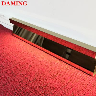 China Modern Decorative Skirting Skirting 304 Stainless Steel Metal Skirting Board for sale