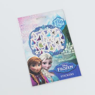 China Waterproof+Eco-friendly Custom Design Sticker Book For Kid Wholesale for sale