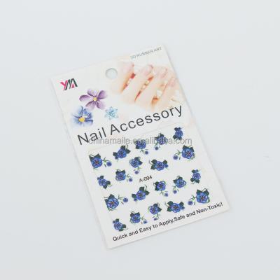 China Waterproof+Eco-friendly Nail Sticker 2021 Decorative Pearl And Butterfly Nail Stickers for sale