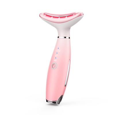 China Fashionable Led Lifting Massager Neck Lift Massager Skin Care Sonic Vibration Photon Therapy Skin Rejuvenatoin Anti-Wrinkl Device for sale