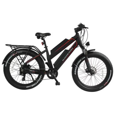 China Standard full suspension folding fat tire snow bicycle electric bike for sale