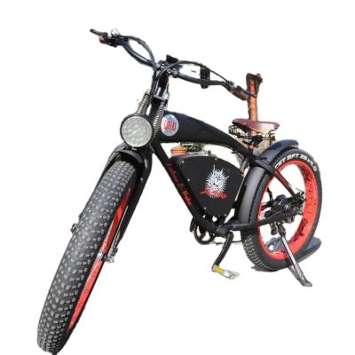 China Big Power Standard Folding Fat Tire Electric Bike 26*4.0 750W Electric Snow Bicycle for sale