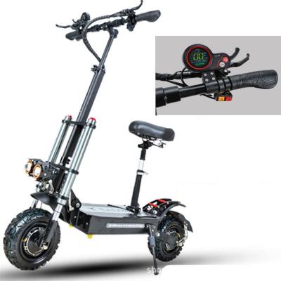 China Aluminum alloy dual drive electric scooter 11 inch mini foldable two wheel scooter off-road high-speed scooter for sale