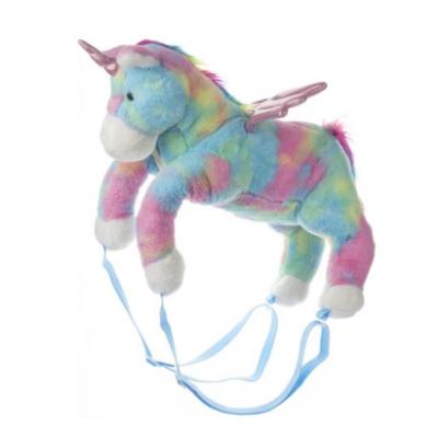 China Home Decoration/Gifts/Custom Plush Stuffed Baby Backpack Selling/Cute Unicorn Backpack Promotion with Custom Unicorn Toy Plush Backpack for sale