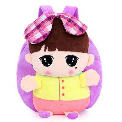 China Home Decoration/Gifts/OEM Custom Made Plush Manufacturer Selling/Promotion Backpack Custom Baby Plush Backpack For Kids for sale