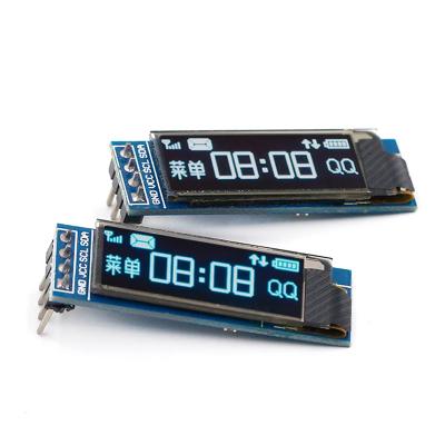 China 0.91 inch OLED LCD Display Module IIC 12832 LCD Display Device Compatible with 3.3v-5V 0.91 LCD Display Module inch OLED for sale