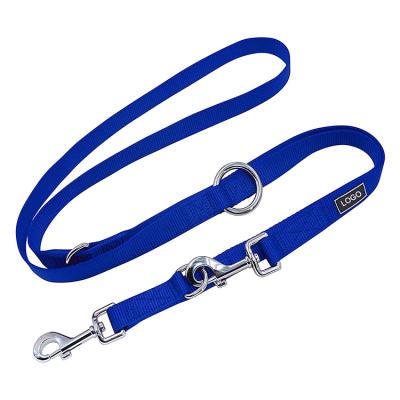 China Carabiner Viable Designer Swivel Custom Nylon Hands Free Dog Leash for sale