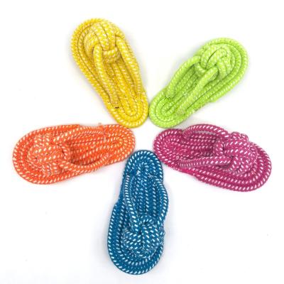 China Stocked Dog Rope Toys Chewers Tough Rope Chew Toys For Dog Indestructible Toy Teeth Cleaning Large And Medium Dog Cotton Rope for sale