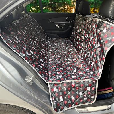 China Waterproof 4 in 1 Waterproof Car Back Seat Mat Non Slip Dog Mat Durable Car Seat Cover Dog Hammock Zipper Pet Mat for sale