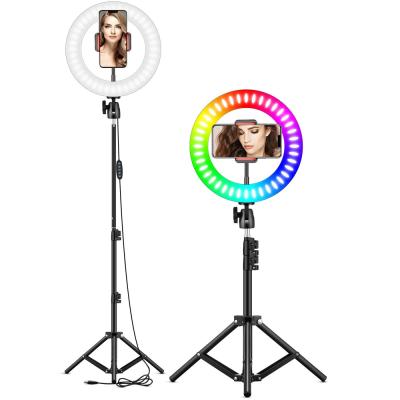 China ABS Ring Light 10 Inch Led Dimmable Light Ring Led Photography Ring Light Lamp For Makeup for sale