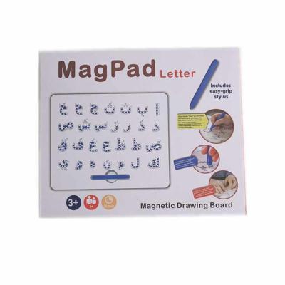 China Eco-Friendly Non-Toxic Arabic Toys Magnetic Tablet STEM Toys Magnetic Arabic Alphabet Letters Tracing Board Magpad for sale