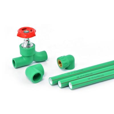 中国 plastic tube PPR pipe green for drinking water supply 販売のため