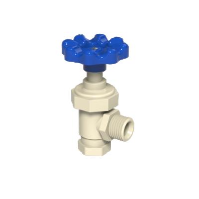 中国 CPVC ASTM D2846 plastic angle valve toilet 90 degree 販売のため