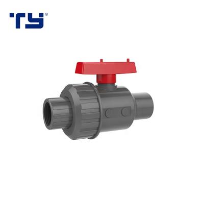 中国 CHINA FACTORY CPVC FITTING PLASTIC PIPE FIFTTINGS SINGLE UNION VALVE THREAD 販売のため